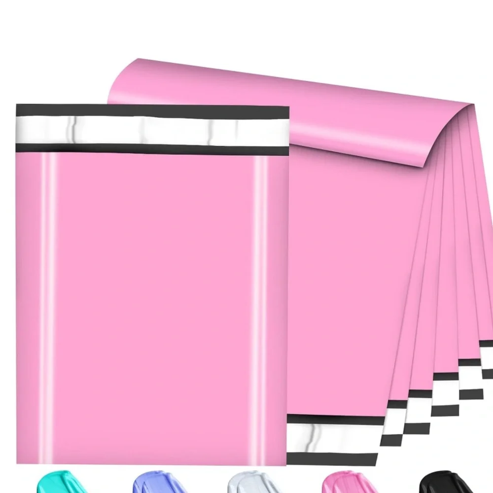 Pink Poly Mailers 19x24